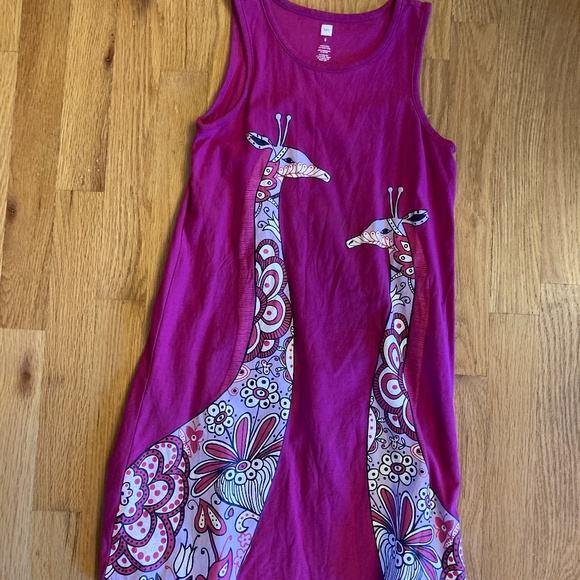 Tea Collection Girl's Giraffe Dress - Picture 1 of 4
